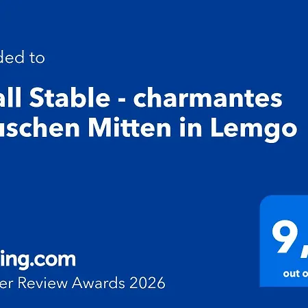 Small Stable - Charmantes Haeuschen Mitten In *