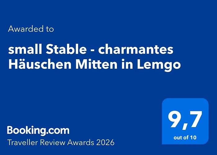 Small Stable - Charmantes Haeuschen Mitten In *